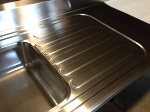 piani cucina inox